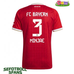 Bayern Munich Kim Min-jae #3 Hemmatröja Kvinnor 2026-27 Kortärmad